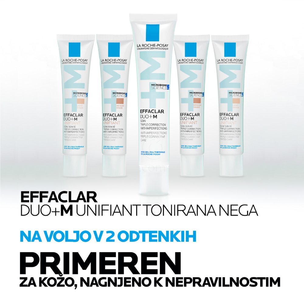 LRP Effaclar Duo+M, korektivna nega za obraz v odtenku Unifiant Light (40 ml)