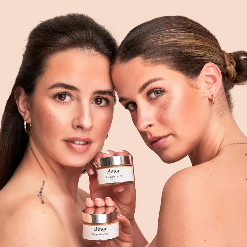 Elinor Sunray Bronzer, krema - Mocha: temen odtenek (45 ml)