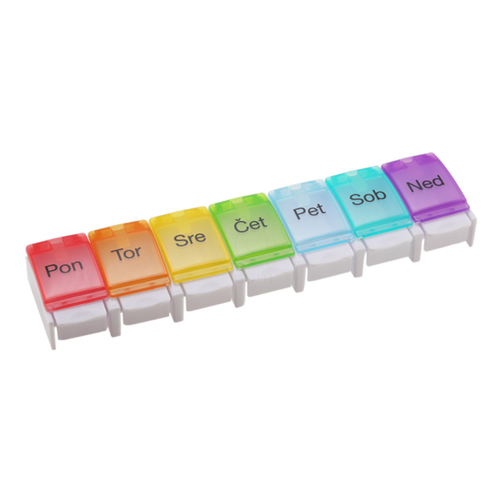 Mediblink Piano M010, tedenska posodica za tablete - 1x/dan (1 kos)