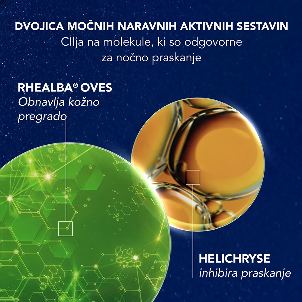 A-Derma Exomega Control, emolientna obnavljajoča nočna krema - plastenka (400 ml)