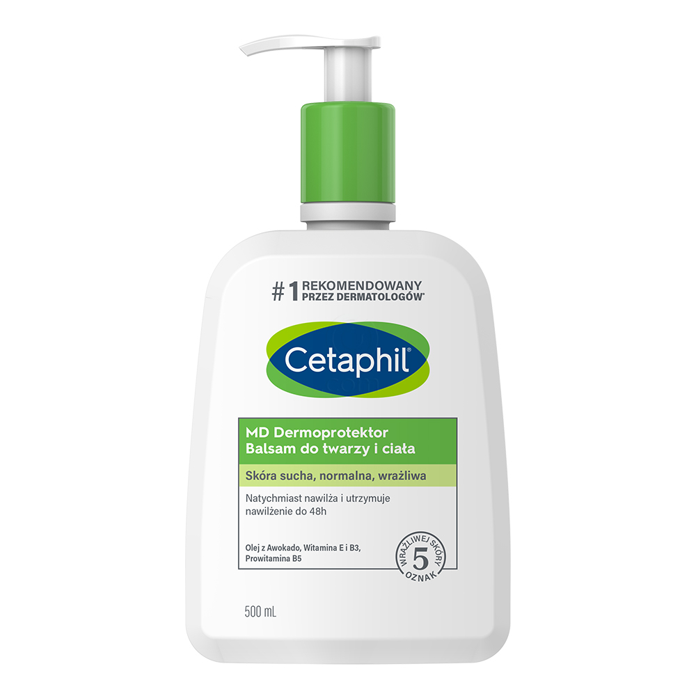 Cetaphil, hidratantni losjon za telo za suho in občutljivo kožo (500 ml)
