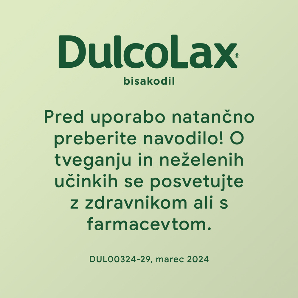 Dulcolax 5 mg, obložene tablete (30 obloženih tablet)