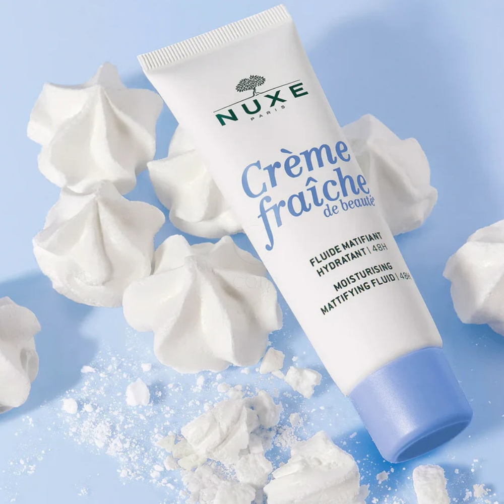 Nuxe Crème Fraîche de Beauté Moisturising Mattifying Fluid, matirni fluid (50 ml)