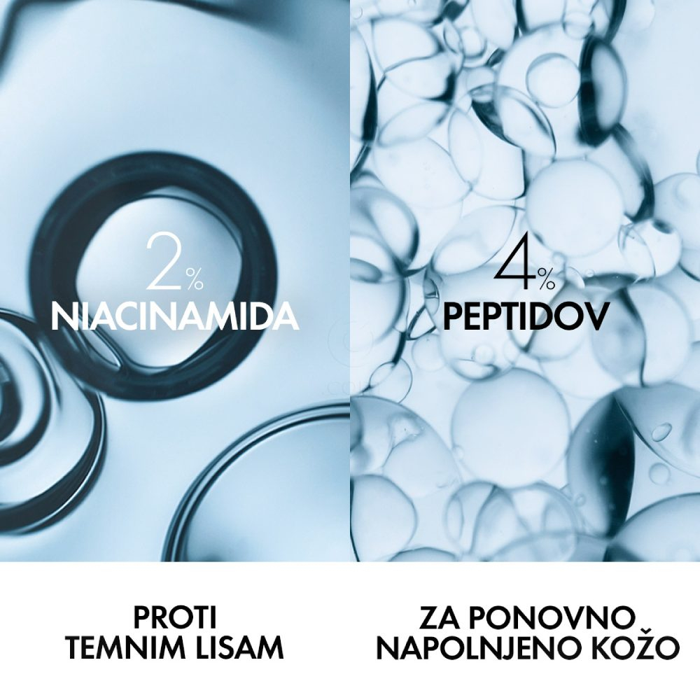 Vichy Capital Soleil, paket - UV-AGE neobarvan fluid za obraz - ZF50+ in tonirana vodica ZF30 (40 ml + 200 ml)