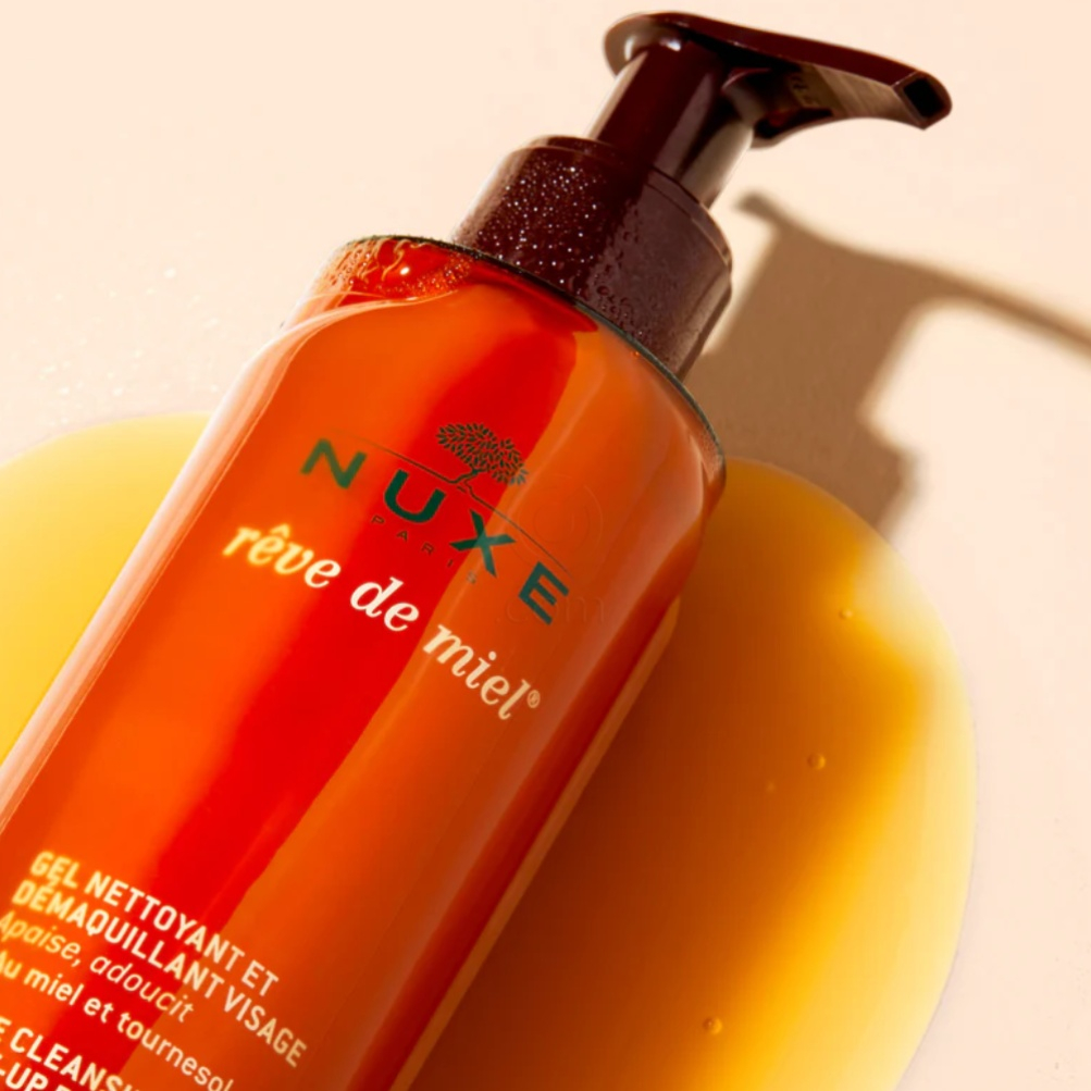 Nuxe Reve De Miel, gel za čiščenje obraza in odstranjevanje ličil (200 ml)