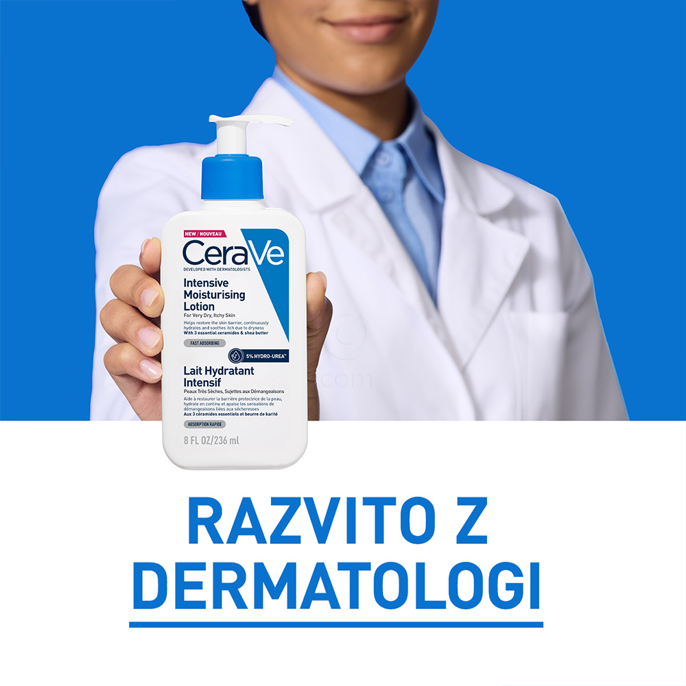 CeraVe 5% Hydro-Urea, intenzivni vlažilni losjon (473 ml)