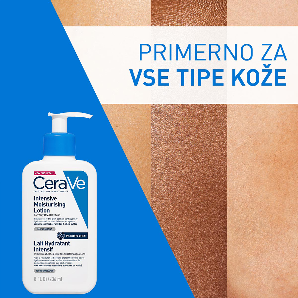 CeraVe 5% Hydro-Urea, intenzivni vlažilni losjon (473 ml)