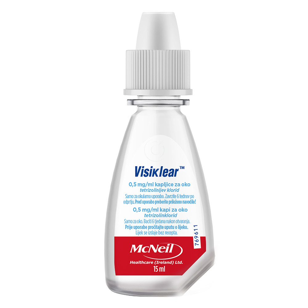 Visiklear 0,5 mg/ml, kapljice za oko raztopina (15 ml)