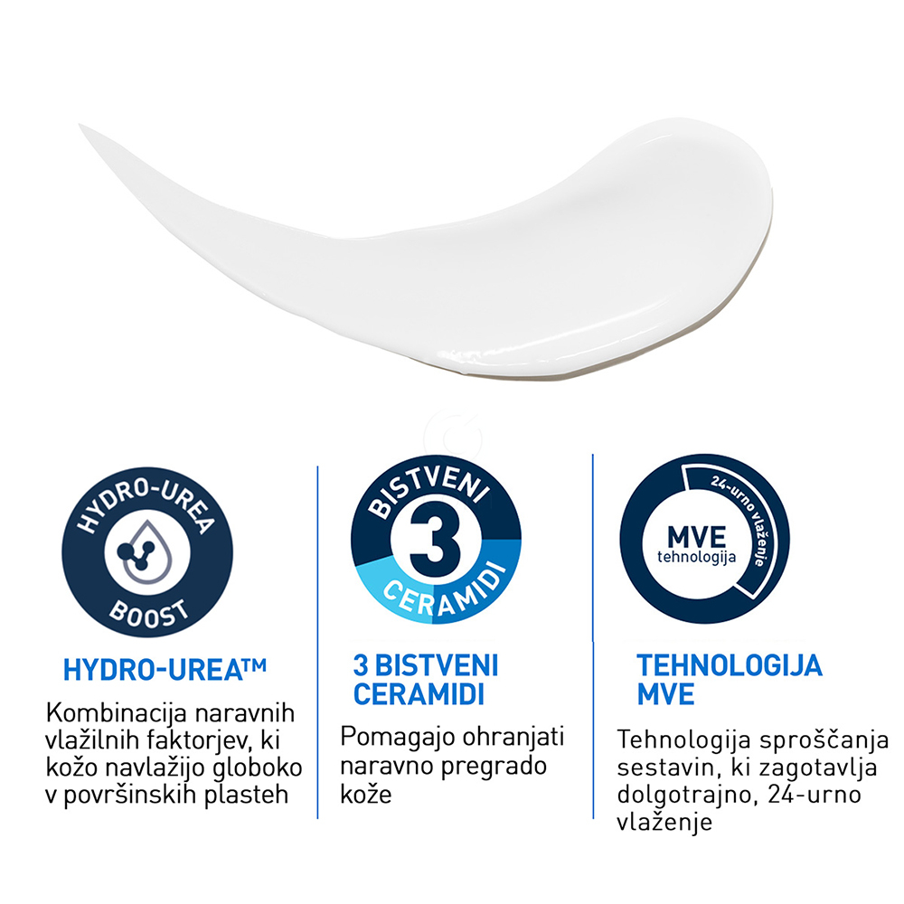 CeraVe 5% Hydro-Urea, intenzivni vlažilni losjon (236 ml)