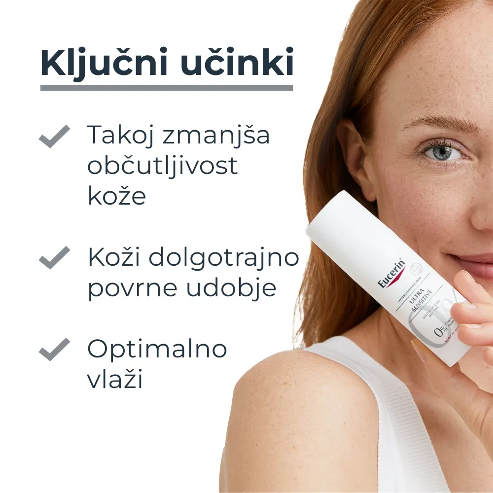 Eucerin Ultra Sensitive, krema za suho kožo (50 ml)