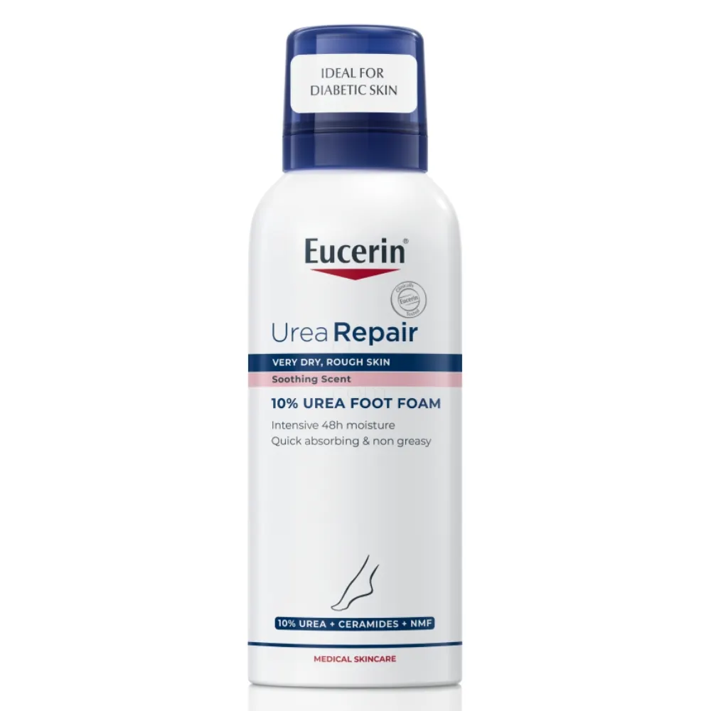 Eucerin UreaRepair Plus 10%, pena za noge (150 ml)