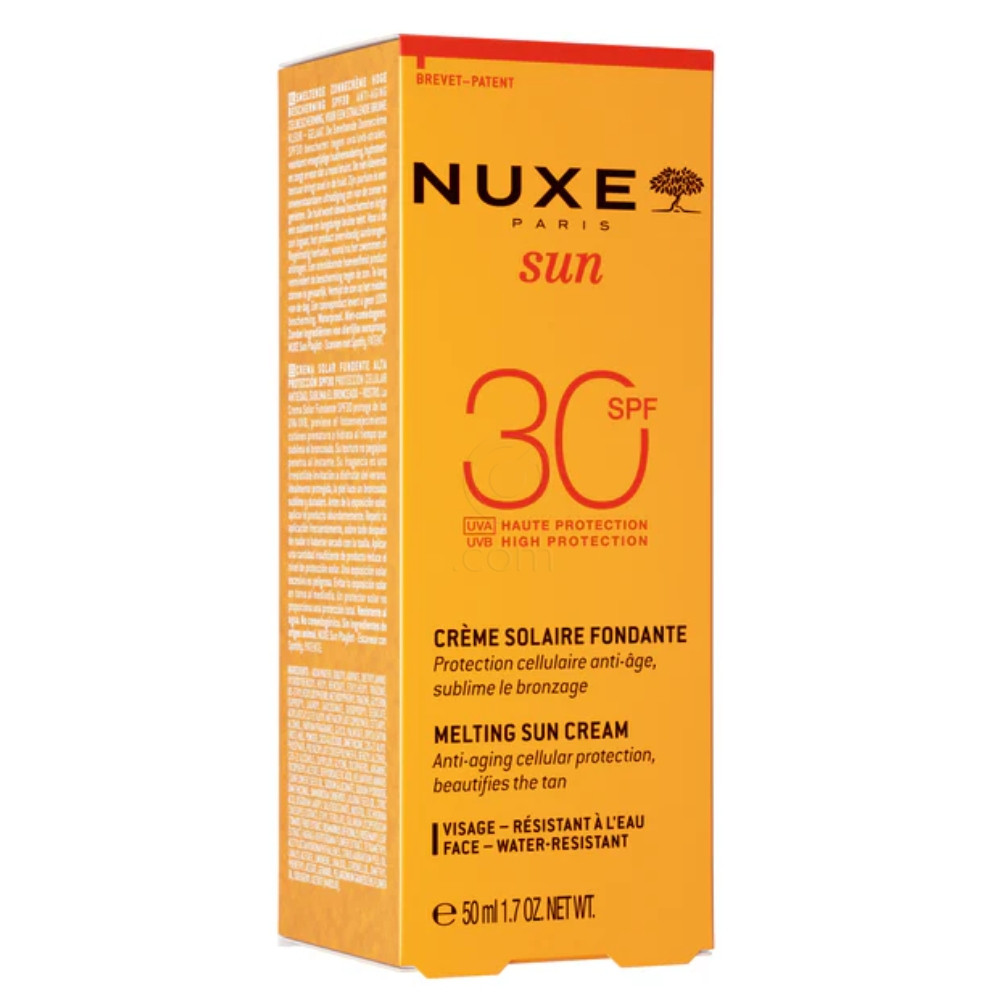 Nuxe Sun, krema za obraz za zaščito pred soncem - ZF 30 (50 ml)