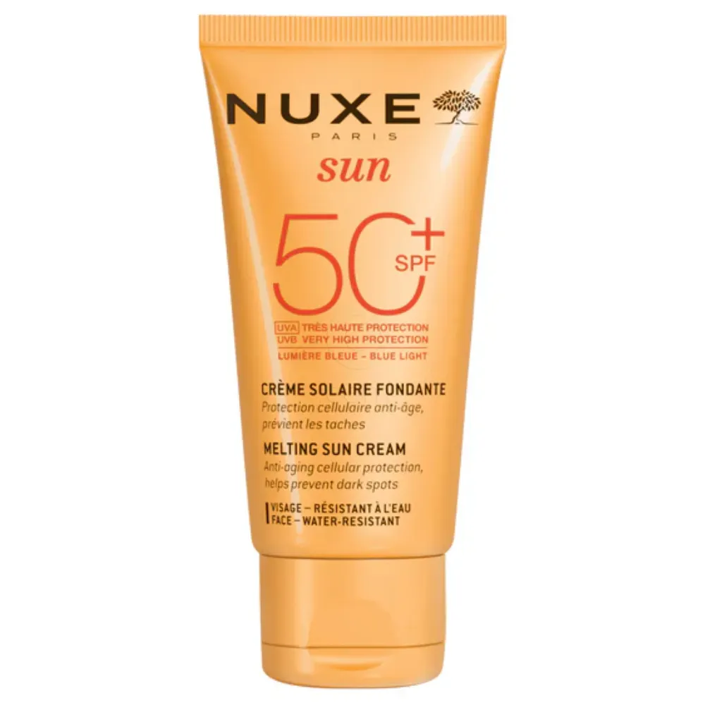 Nuxe Sun, krema za obraz za zaščito pred soncem - ZF 50+ (50 ml)