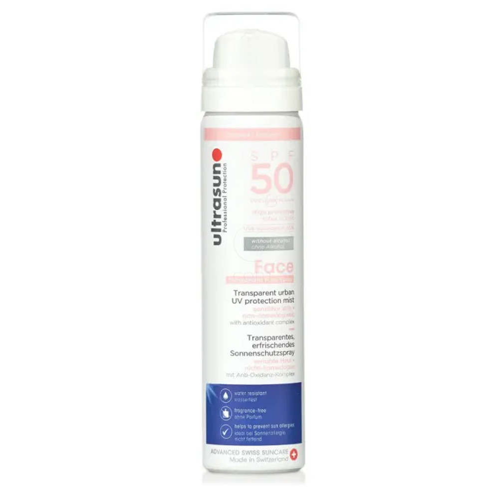 Ultrasun, meglica za zaščito obraza pred soncem - ZF50 (75 ml)