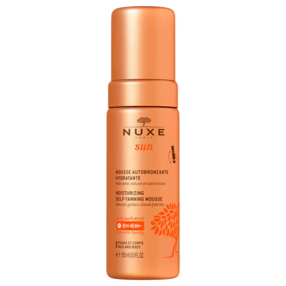 Nuxe Sun, vlažilna samporjavitvena pena (150 ml)