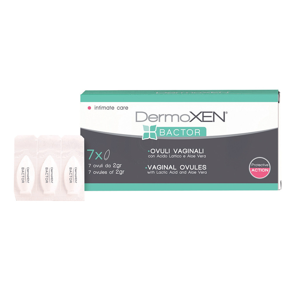 DermoXEN Bactor, vaginalne globule (7 x 2 g)