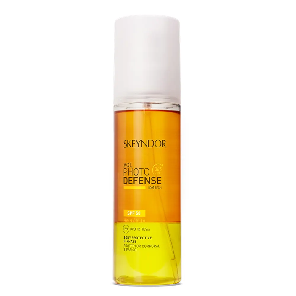 Skeyndor Sun Body Protective BiPhase, dvo-fazni zaščitni sprej za telo - ZF50 (200 ml)