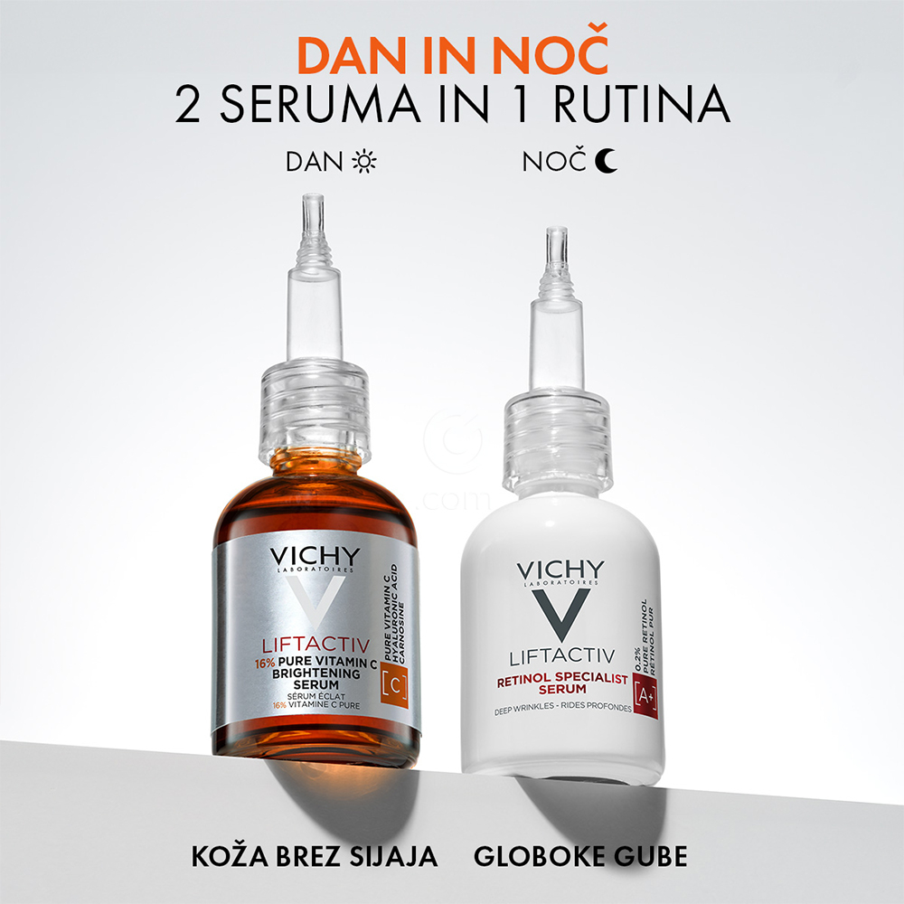 Vichy Liftactiv Supreme Vitamin C, serum za povečan sijaj kože obraza (20 ml)