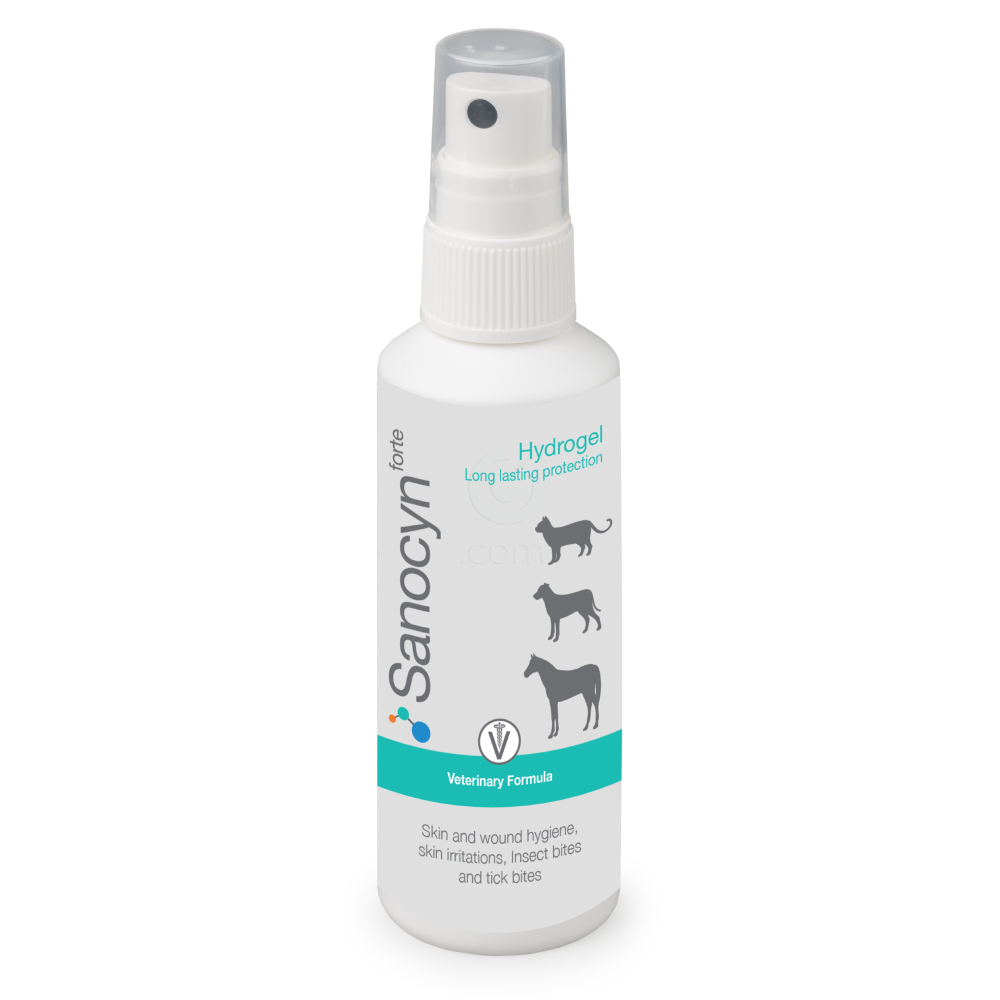 Sanocyn forte, vodni gel za rane za živali (75 ml)