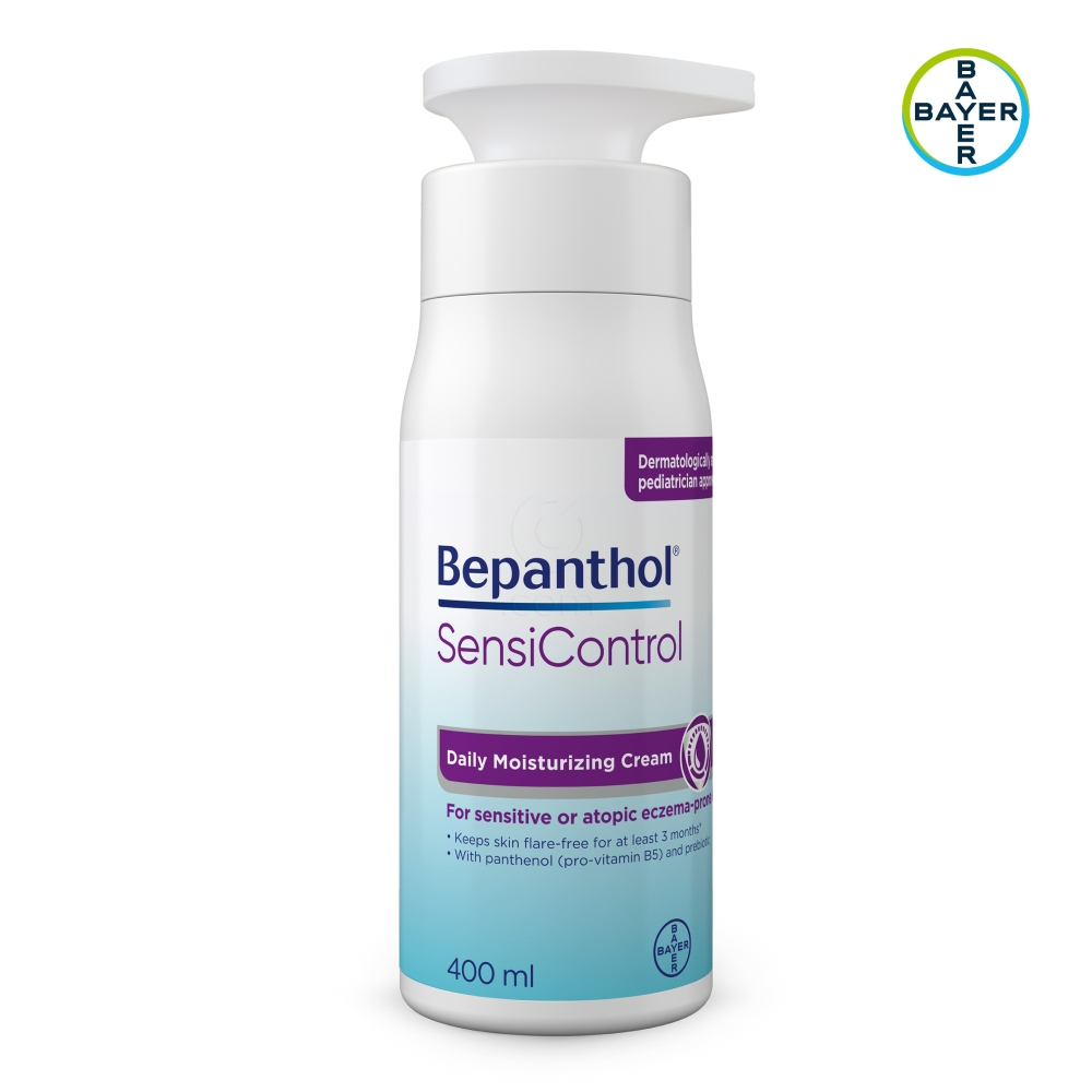Bepanthol Sensicontrol, dnevna vlažilna krema (400 ml)