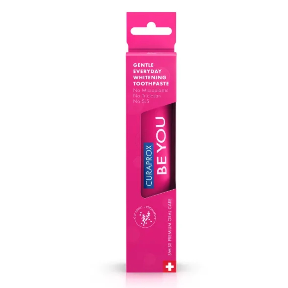 Curaprox [BE YOU.] Challenger, gin tonic in kaki - belilna zobna pasta (60 ml)