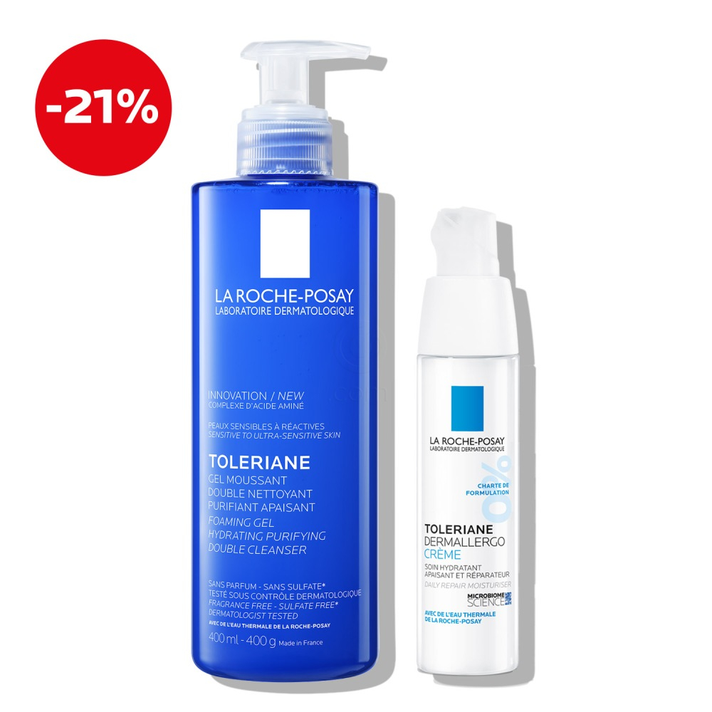 LRP Toleriane, protokol za občutljivo kožo, nagnjeno k alergijam (400 ml + 40 ml)