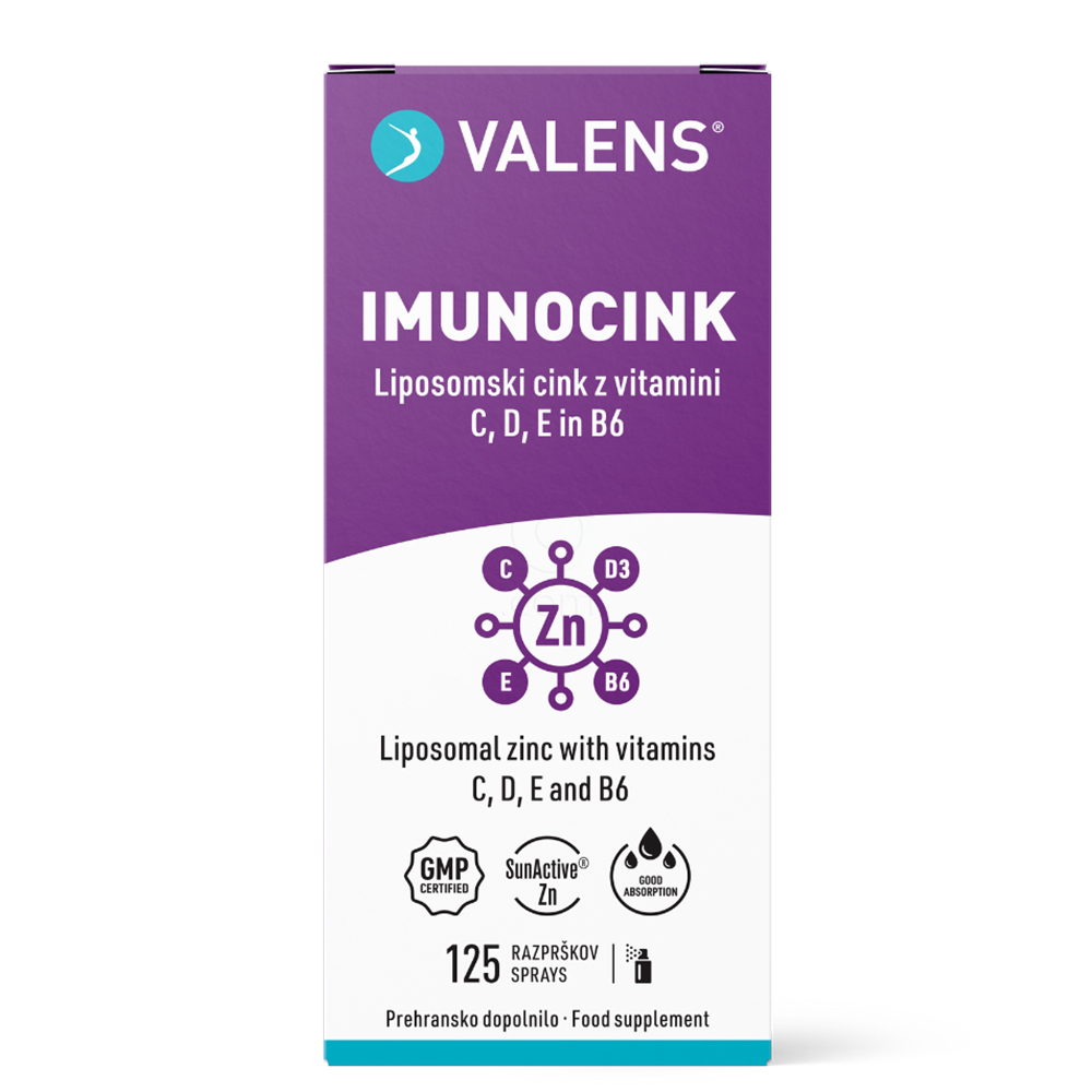 Valens ImunoCink, ustno prišilo (25 ml)