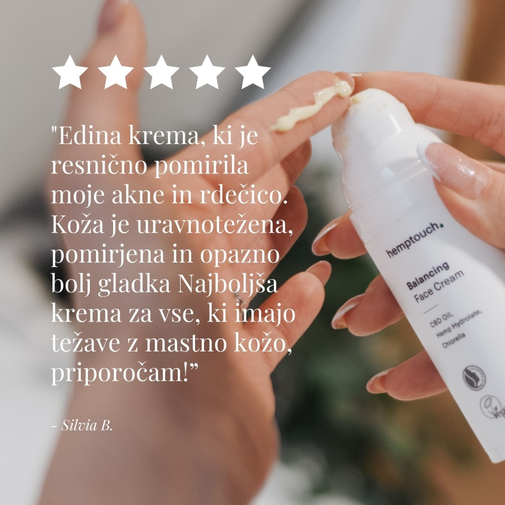 Hemptouch, CBD krema za ravnovesje kože (50 ml)