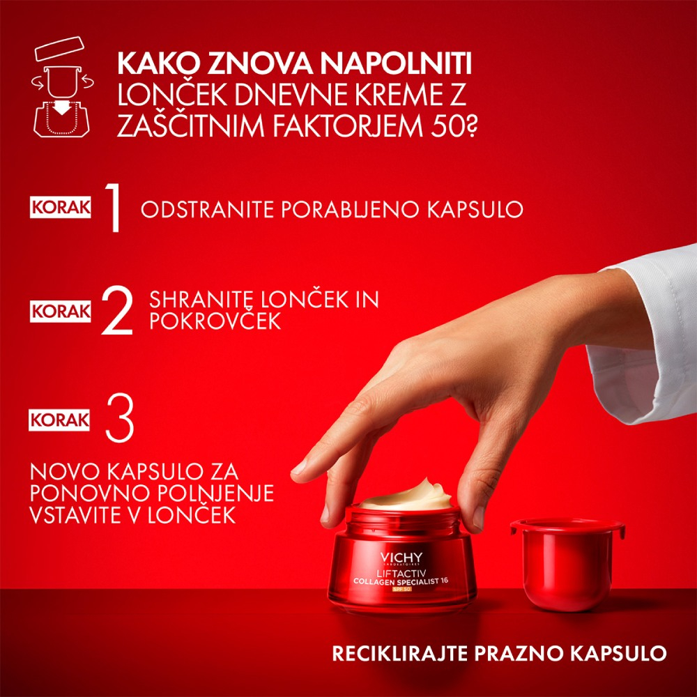 Vichy Liftactiv Collagen Specialist 16, dnevna krema - ZF50 (50 ml)