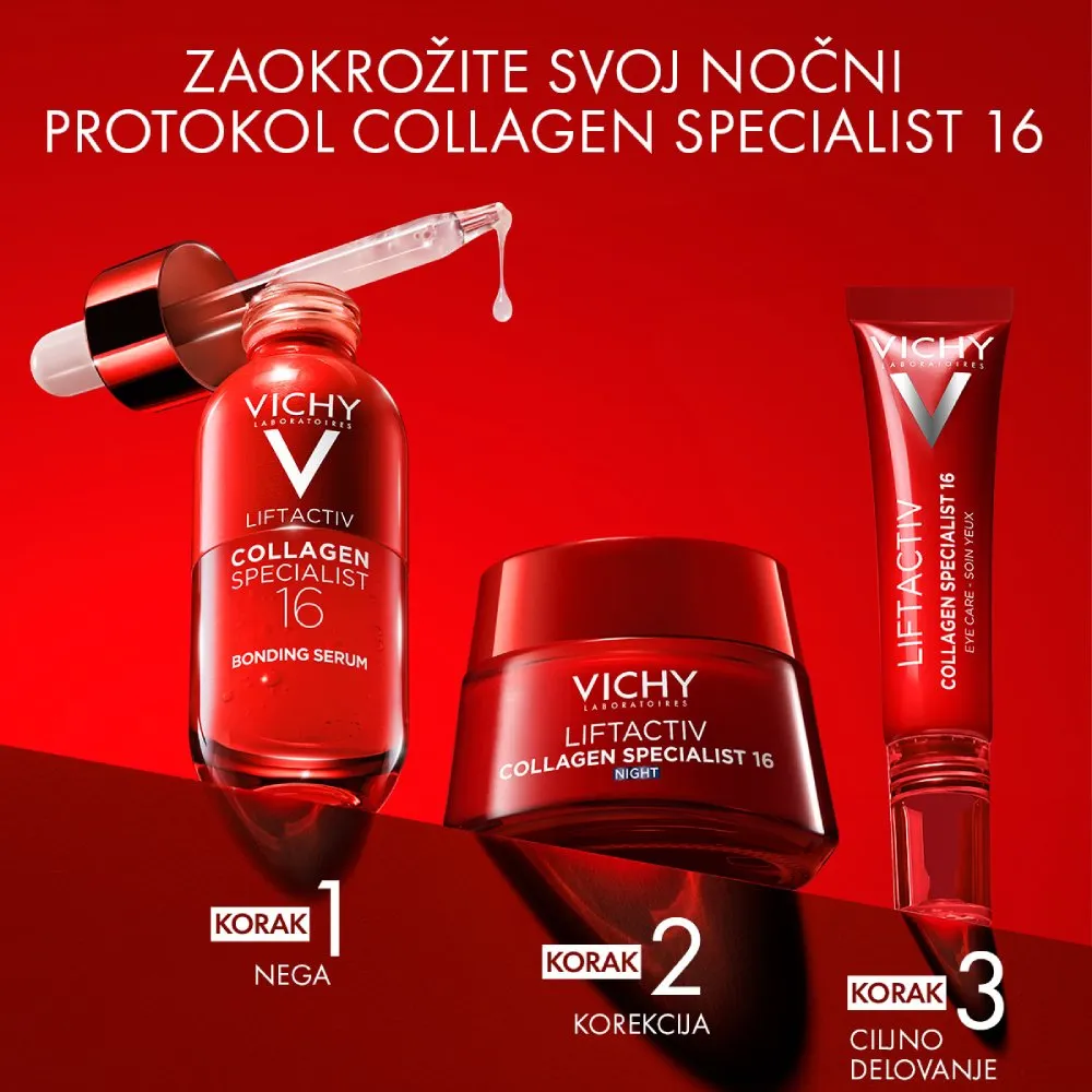 Vichy Liftactiv Collagen Specialist 16, nočna krema (50 ml)
