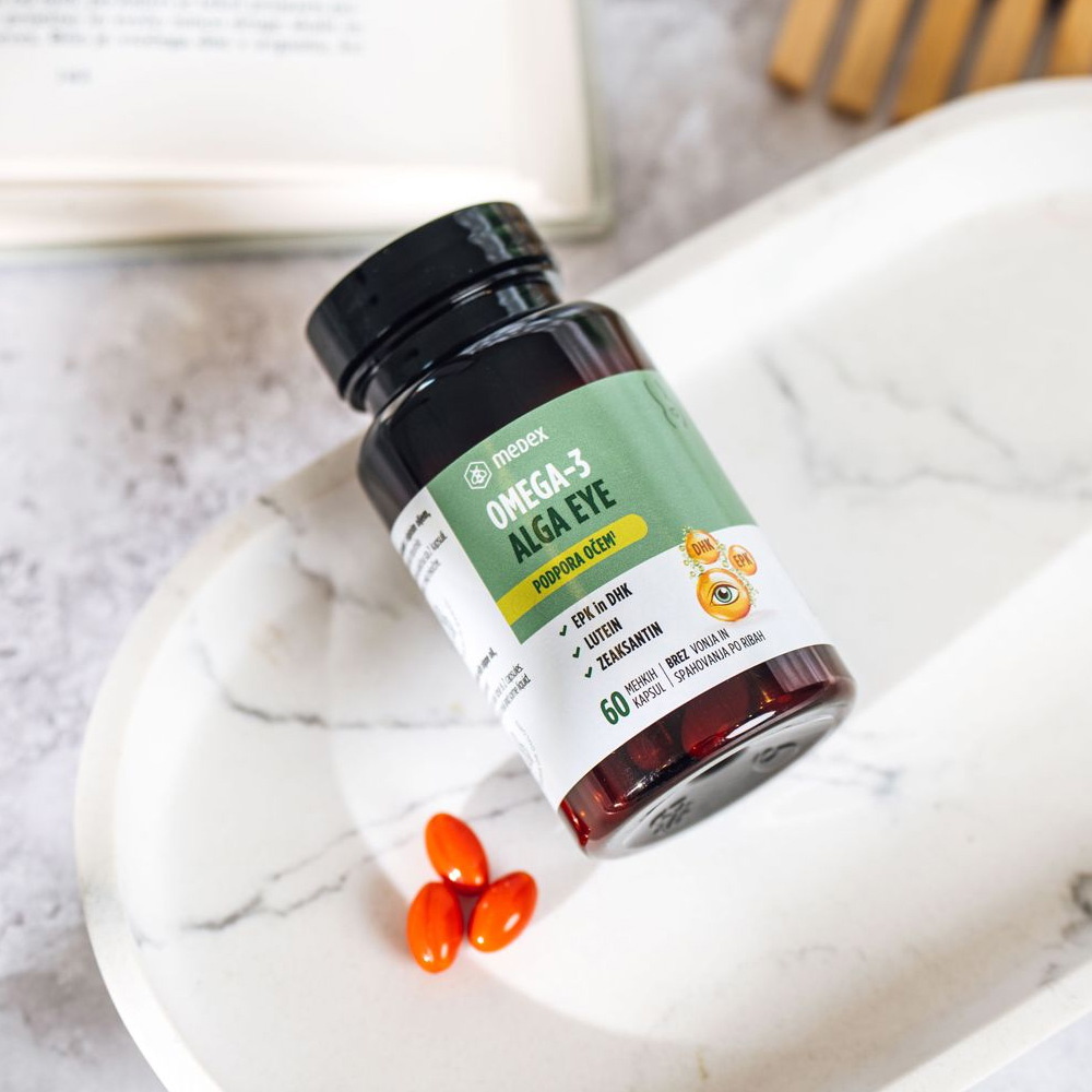 Omega-3 Alga Eye Medex, kapsule (60 kapsul)