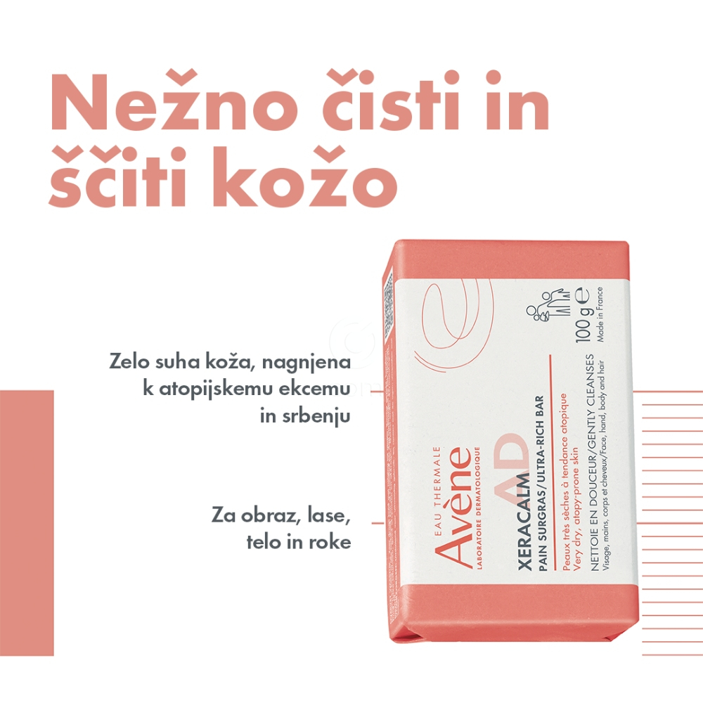 Avene Xeracalm A.D., zelo bogati sindet (100 g)