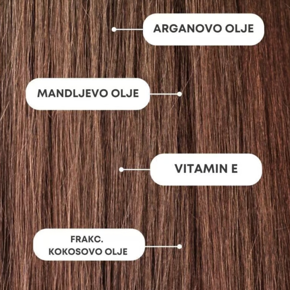 Clariteca Repair Drops, lahko negovalno olje za lase (50 ml)