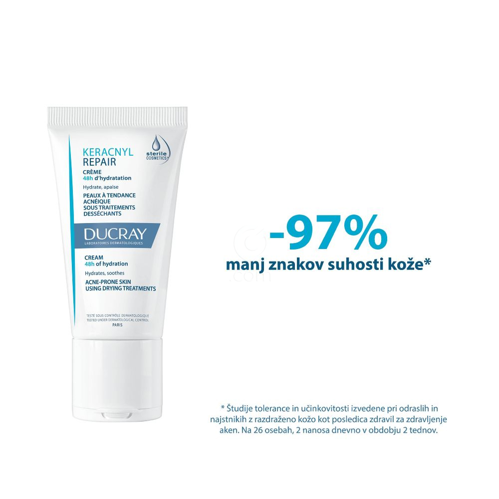 Ducray Keracnyl Repair, krema (50 ml)