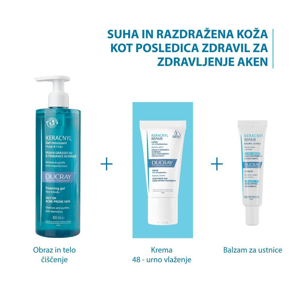 Ducray Keracnyl Repair, krema (50 ml)