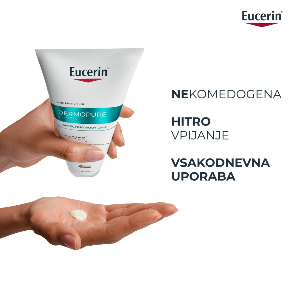 Eucerin DermoPure Clinical, obnovitvena nega za telo (200 ml)