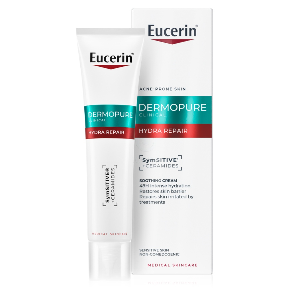 Eucerin DermoPure Clinical, Hydra Repair intenzivna vlažilna krema (40 ml)