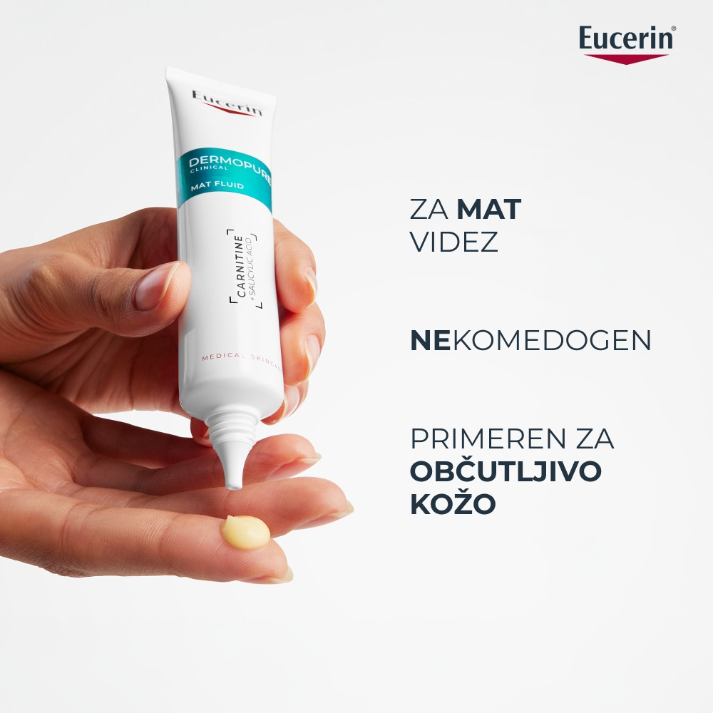 Eucerin DermoPure Clinical, Mat Fluid (40 ml)