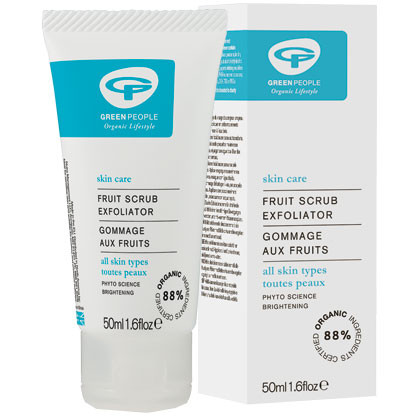 Green People, kremni piling z mandarino za obraz (50 ml)