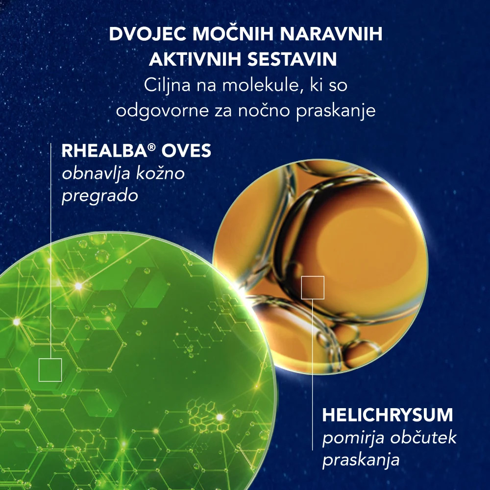 A-Derma Exomega Control, emolientna obnavljajoča nočna krema - tuba (200 ml)