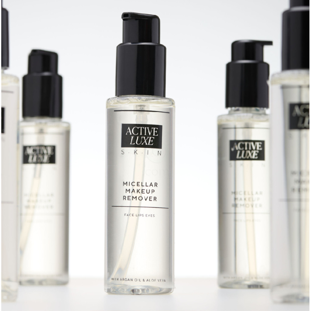 Active Luxe, micelarni odstranjevalec ličil z aloe vero (115 ml)