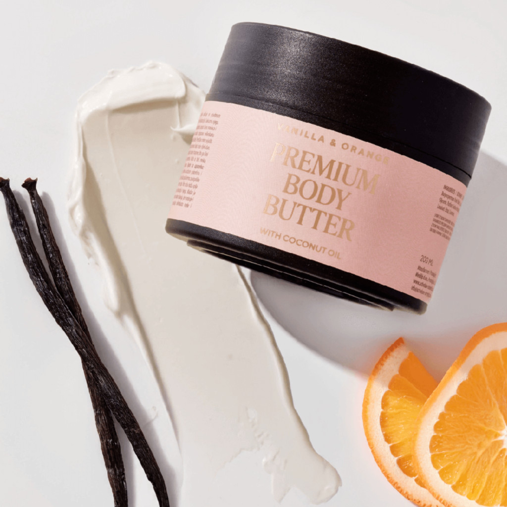 Active Luxe Premium, maslo za telo - pomaranča in vanilija (200 ml)