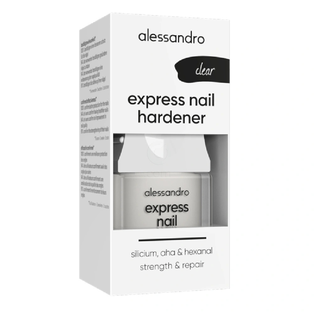Alessandro Express Nail Hardener, lak za poškodovane nohte - Clear (10 ml)