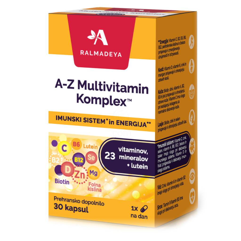 Ralmadeya A-Z Multivitamin Komplex, kapsule (30 kapsul)