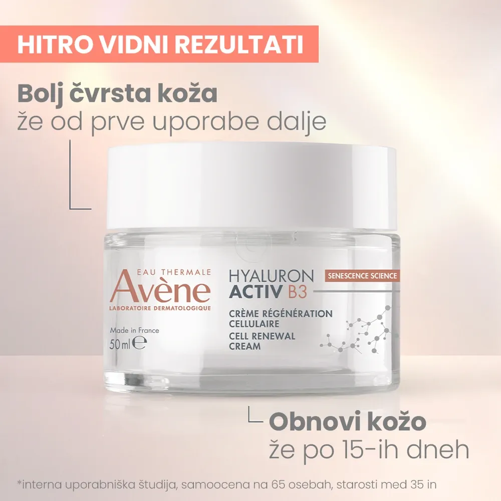 Avene Hyaluron Activ B3, krema za nego obraza (50 ml)