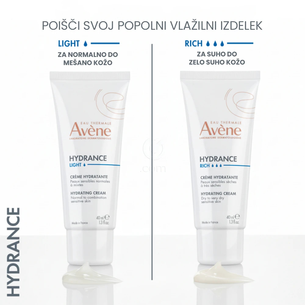 Avene Hydrance Riche, bogata vlažilna krema - tuba (40 ml)