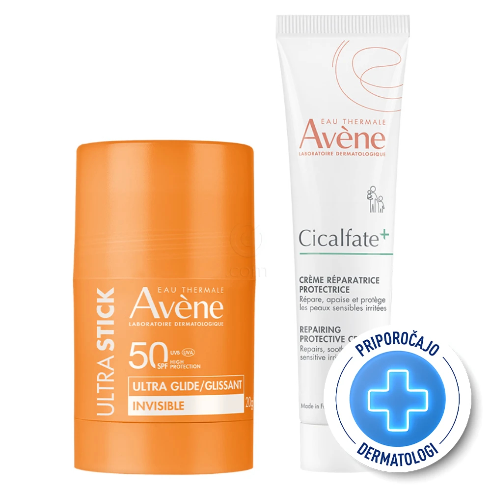 Avene, rutina za športno aktivne (20 g + 40 ml)