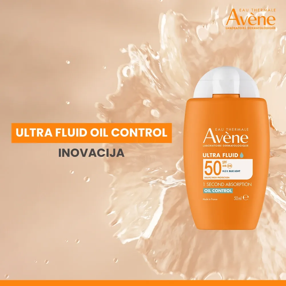Avene Sun, Ultra Fluid Oil Control - ZF50 (50 ml)