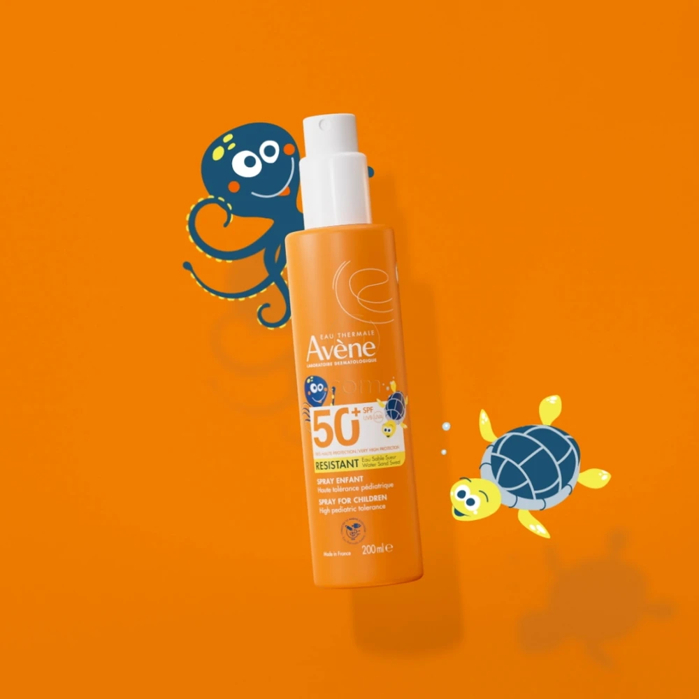 Avene Sun, zelo visoka zaščita pred soncem za otroke  - ZF50+ (200 ml)