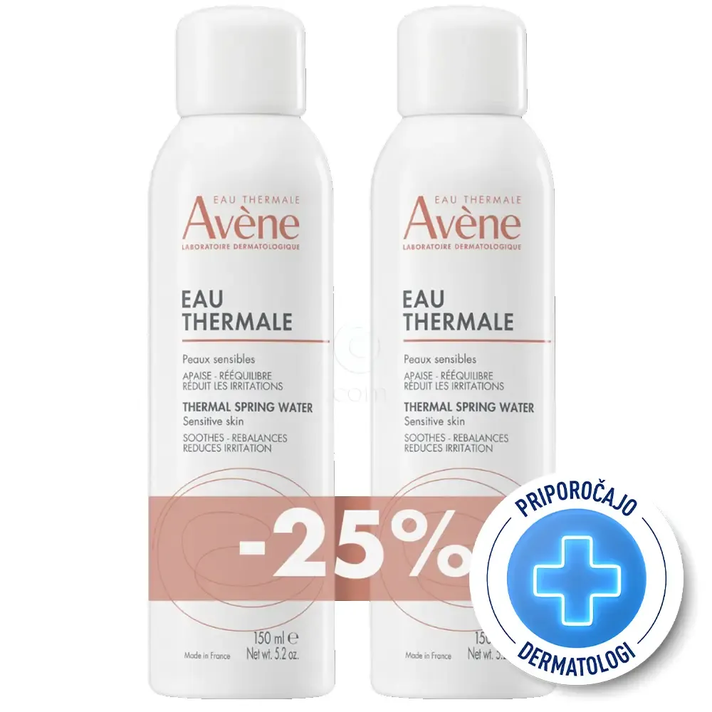 Avene termalna voda (2 x 150 ml)